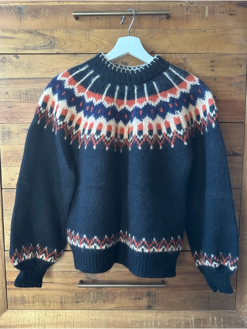 Doen Field Sweater in Aberdeen Fairisle